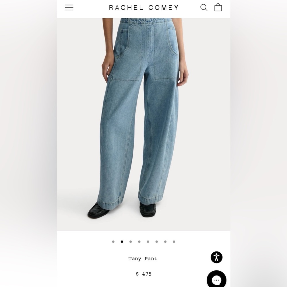 Rachel Comey Light Blue Flare Jeans